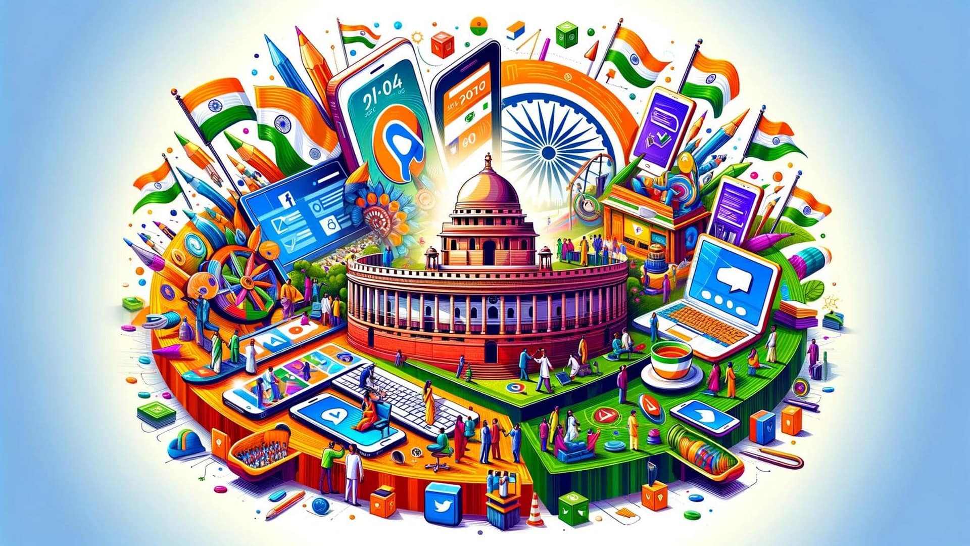 The Role of Digital Marketing in Shaping India’s 2024 General Election: Insights from Strategia Advizo